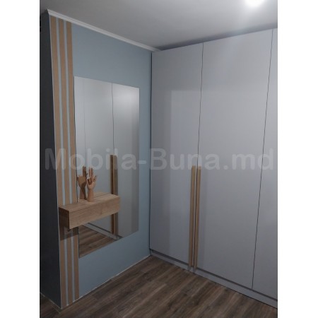 Современная консоль с зеркалом для прихожей A-29